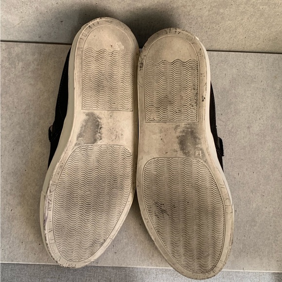 Woman by common projects black suede sneakers pull on size 7 - Picture 5 of 7